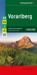 Vorarlbersko 1:100 000 / automapa + mapa volného času - Mapy Rakousko Vorarlbersko 1:100 000 / automapa + mapa volného času