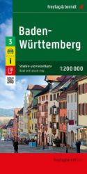Bádensko-Württembersko 1:200 000 / automapa a rekreační mapa - Mapy Německo Bádensko-Württembersko 1:200 000 / automapa a rekreační mapa
