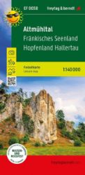 Altmühltal 1:140 000 / rekreační mapa - Mapy Německo Altmühltal 1:140 000 / rekreační mapa