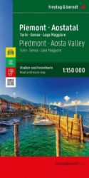 Piemont – údolí Aosta 1:150 000 / automapa + rekreační mapa Piemont – údolí Aosta 1:150 000 / automapa + rekreační mapa