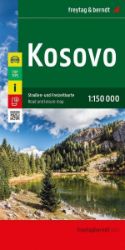 Kosovo 1:150 000 / automapa + rekreační mapa Kosovo 1:150 000 / automapa + rekreační mapa