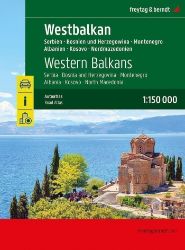 Západní Balkán 1:150 000 / autoatlas