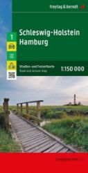 Šlesvicko-Holštýnsko - Hamburk 1:150 000 / mapa ulic a volného času Šlesvicko-Holštýnsko - Hamburk 1:150 000 / mapa ulic a volného času