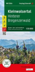 Kleinwalsertal 1:35 000 / turistická, cyklistická a rekreační mapa Kleinwalsertal 1:35 000 / turistická, cyklistická a rekreační mapa