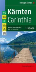 Korutany 1:150 000 / automapa a mapa volného času - Mapy Rakousko Korutany 1:150 000 / automapa a mapa volného času