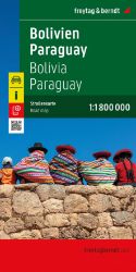 Bolívie – Paraguay 1:1 800 000 / automapa - Podle země Bolívie – Paraguay 1:1 800 000 / automapa