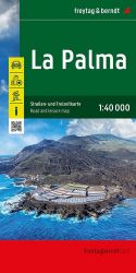 La Palma 1:40 000 / mapa ulic a volného času - Mapy a průvodci La Palma 1:40 000 / mapa ulic a volného času