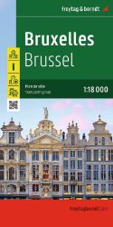 Brusel 1:18 000 / mapa města Brusel 1:18 000 / mapa města