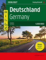 Německo 1:200 000 / autoatlas 2026/2027 - Mapy Německo Německo 1:200 000 / autoatlas 2026/2027