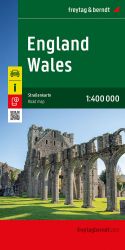 Anglie - Wales 1:400 000 / automapa - Mapy Velká Británie Anglie - Wales 1:400 000 / automapa