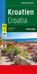Chorvatsko 1:500 000 / automapa - Mapy Chorvatsko Chorvatsko 1:500 000 / automapa