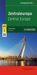 Střední Evropa 1:2 000 000 / cestovní mapa - Mapy a průvodci Střední Evropa 1:2 000 000 / cestovní mapa