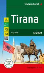 Tirana 1:10 000 / mapa města - Mapy a průvodci Tirana 1:10 000 / mapa města