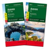 Azory 1:50 000 / sada turistických map Azory 1:50 000 / sada turistických map