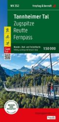 Údolí Tannheimer 1:50 000 / mapa pro turistiku, cyklistiku a volný čas - Mapy Německo Údolí Tannheimer 1:50 000 / mapa pro turistiku, cyklistiku a volný čas