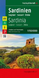 Sardinie 1:150 000 / automapa + volnočasová mapa - Mapy Itálie Sardinie 1:150 000 / automapa + volnočasová mapa