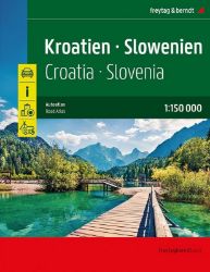 Chorvatsko - Slovinsko 1:150 000 / autoatlas - Mapy Chorvatsko Chorvatsko - Slovinsko 1:150 000 / autoatlas