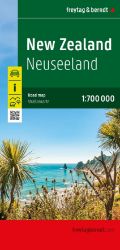 Nový Zéland 1:700 000 / silniční mapa - neuveden - Cestopisy Česká republika Nový Zéland 1:700 000 / silniční mapa