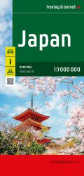 Japonsko 1:1 000 000 / silniční mapa - neuveden - Podle země Japonsko 1:1 000 000 / silniční mapa