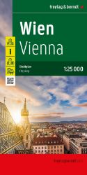 Vídeň 1:25 000 / mapa města - neuveden - Mapy a průvodci Vídeň 1:25 000 / mapa města