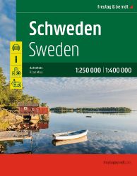 Švédsko 1:250 000 - 1:400 000 / autoatlas - neuveden - Mapy a průvodci Švédsko 1:250 000 - 1:400 000 / autoatlas