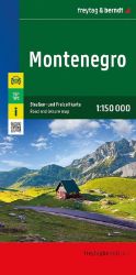 Černá Hora 1:150 000 / automapa + volnočasová mapa - Mapy a průvodci Černá Hora 1:150 000 / automapa + volnočasová mapa
