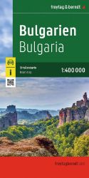 Bulharsko 1:400 000 / silniční mapa Bulharsko 1:400 000 / silniční mapa
