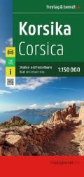 Korsika 1:150 000 / automapa + volnočasová mapa