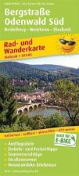 Bergstrasse Odenwald Süd, Heidelberg-Weinheim-Eberbach 1:50 000 / cyklistická a turistická - Mapy Německo Bergstrasse Odenwald Süd, Heidelberg-Weinheim-Eberbach 1:50 000 / cyklistická a turistická