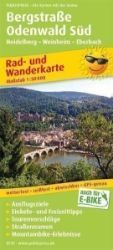Bergstrasse Odenwald Süd, Heidelberg-Weinheim-Eberbach 1:50 000 / cyklistická a turistická Bergstrasse Odenwald Süd, Heidelberg-Weinheim-Eberbach 1:50 000 / cyklistická a turistická