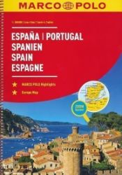 Španělsko/Portugalsko / atlas-spirála 1:300T MD - Mapy Španělsko Španělsko/Portugalsko / atlas-spirála 1:300T MD