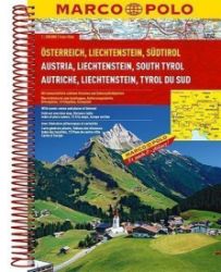 Rakousko, Liechtenstein, Sudtirol 1:200T Rakousko, Liechtenstein, Sudtirol 1:200T
