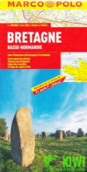 Bretaň, Normandie západ/ mapa 1:300T MD - Mapy a průvodci Bretaň, Normandie západ/ mapa 1:300T MD