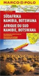 Jižní Afrika, Namibie, Botswana/mapa - Podle země Jižní Afrika, Namibie, Botswana/mapa