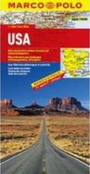 USA-mapa - Města Ameriky USA-mapa