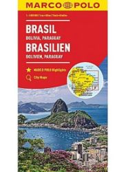 Brazílie,Bolívie,Paraguay,Uruguay/mapa 1 - Mapy a průvodci Brazílie,Bolívie,Paraguay,Uruguay/mapa 1