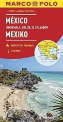 Mexiko, Guatemala. Belize, El Salvador 1:2,5 M - Mapy a průvodci Mexiko, Guatemala. Belize, El Salvador 1:2,5 M