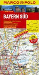 Bavorsko jih /mapa - Mapy Německo Bavorsko jih /mapa