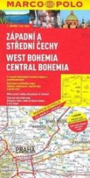 Západní a střední Čechy/ mapa - Cestování Západní a střední Čechy/ mapa