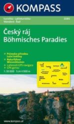 Český ráj, Böhmisches Paradies 1:50 000 / turistická mapa KOMPASS 2086 - Mapy Česká republika Český ráj 2086 NKOM 1:50T