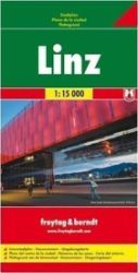 PL 17 Linz 1:15 000 / plán města - Města Evropy Linz 1:15 000 - plán města