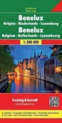 AK 80 Benelux 1:500 000 / automapa - Mapy Benelux Benelux 1 : 500 000 (automapa)