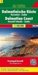 AK 0703 Dalmácie - Kornati, Zadar 1:100 000 / automapa + rekreační mapa AK 0703 Dalmácie - Kornati, Zadar 1:100 000 / automapa + rekreační mapa