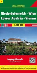 OE 1 Dolní Rakousko Vídeň 1:200 000 / automapa - Mapy Vídeň Niederösterreich-Wien/Dolní Rakousko,Vídeň 1:200T/automapa