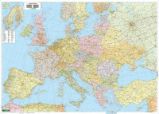 AKN 22 Evropa 1:3 500 000 nástěnná politická mapa - Stírací a nástěnné mapy Evropa nástěnná mapa politická 1:3 500 000