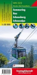WK 022 Semmering- Rax-Schneeberg 1:50 000 / turistická mapa - Mapy a průvodci WK 022 Semmering, Rax, Schneeberg, Schneealpe