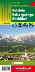 WK 301 Kufstein, Kaisergebirge, Kitzbühel 1:50 000 / turistická mapa