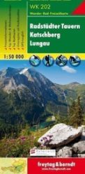 WK 202 Radstädter Tauern - Katschberg - Lungau 1:50 000 / turistická mapa - Mapy Rakousko WK 202 Radstädter Tauern, Katschberg, Lungau 1:50.000/mapa