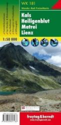 WK 181 Kals, Heiligenblut, Matrei, Lienz 1:50 000 / turistická mapa - Mapy Rakousko WK 181 Kals, Heiligenblut, Matrei, Lienz 1:50 000/mapa
