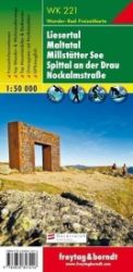 WK 221 Millstater see 1:50 000 / turistická mapa - Mapy a průvodci WK 221 Liesertal, Maltatal, Millstätter See, Spittal a.d. Drau, Nockalmstraße, Wanderkarte 1:50.000/mapa